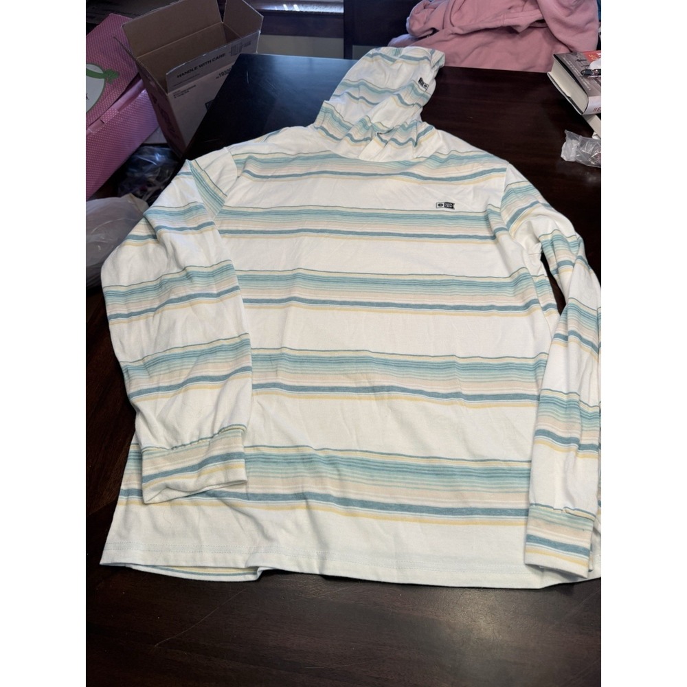Salty Crew Performance Hoodie stripes XX Large